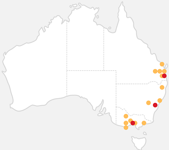 Map of Australia